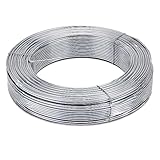 LA CORDELINE Spanndraht aus verzinktem Stahl, 2,7 mm x 100 m – für Garten, Zaun