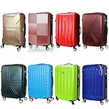 MY TRAVEL BAG Koffer Reisekoffer Stoffkoffer Trolley zufälliges Modell und Farbe M-,L-,XL- und XXL (3er Set M/L/XL) (Sehr großer Koffer XXL)