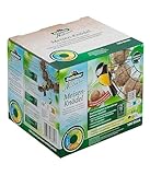 Dehner Natura Premium Meisenknödel ohne Netz, ganzjähriges Wildvogelfutter proteinreich / energiereich, Vogelfutter für Wildvögel, Karton aus FSC-zertifizierter Produktion, 100 Stück je 90 g (9 kg)