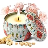 Duftkerze Aromatherapie Geschenkset: 100% natürliches Wachs Stressabbau Aromatherapie Home Badezimmer Spa Yoga Kerze Geschenke für Frauen (Set mit 1Duftkerzen)