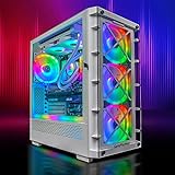 GameMachines Storm Weiß - Gaming PC - Intel® Core™ i7 12700F - Wasserkühlung - NVIDIA GeForce RTX 3050-1000GB SSD - 16GB RGB DDR4 - WLAN - Windows 11 Pro