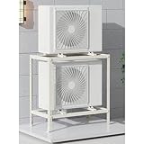 Halterung für Klimaanlagen für den Außenbereich, robuster Bodenständer für Mini-Split-AC-Kondensatoren und Wärmepumpensysteme, doppellagiges Stapeldesign