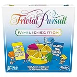 Hasbro Gaming Trivial Pursuit Familien Edition, Quizspiel mit Fragen für Klein und Groß, Bunt