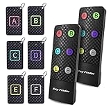 Schlüsselfinder mit zusätzlichem Sender, Chlovoe Item Finder mit 85 dB Lauten Pieptönen, kabelloser Artikel-Tracker, Schlüssel, Geldbörse, Telefon, Brille, Gepäck, Haustier-Tracker