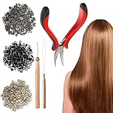 Haarverlängerungsset für Anfänger, Extensions, Haar-Zubehör für Frauen, Mädchen, Tanz, Hochzeit, Abend