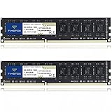 Timetec 16 GB KIT (2x8 GB) DDR3L/DDR3 1600 MHz PC3L-12800/PC3-12800 Nicht-ECC ungepuffert 1,35 V/1,5 V CL11 2Rx8 Dual Rank 240 Pin UDIMM Desktop PC Computerspeicher RAM Modul Upgrade