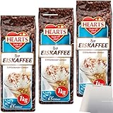 usy Bundle für Hearts Eiskaffee 3er Pack (3x1Kg Beutel) + usy Block