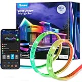 Govee Outdoor LED Strip Pro 30m, RGBIC mit Warmweiß und Kaltweiß, IP65 Wasserdicht, APP Steuerung, Musiksync für Außen Dach Balkon Garten