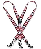 Boy 's Hosenträger Y-Form Back Elastic Knopf & Clip Cabrio von Vesuvio Napoli, Classic, Einheitsgröße