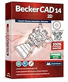 BeckerCAD 14 - 2D CAD-Software und Zeichenprogramm für Architektur, Maschinenbau, Modellbau und Elektrotechnik - 100% kompatibel mit AutoCAD