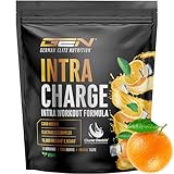 Intra Charge Workout Drink 1,2kg - Hochdosierter Komplex mit Cluster Dextrin®, allen 9 essentiellen EAAs & BCAAs, L-Glutamin, L-Glycin, Taurin, Elektrolyte Matrix - vegan (Orange)