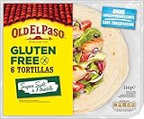 Old El Paso Tortillas – Glutenfrei – Mexikanische Wraps aus Tapioka, Quinoa und Mais – 1 x 216 g