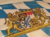 Bayern Löwen und Wappen 60x90 cm Bootsflagge Premiumqualität Profiqualität Flagge Fahne