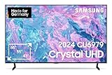 Samsung Crystal UHD 4K CU6979 Fernseher 65 Zoll, Samsung TV mit PurColor, 4K Upscaling, Crystal Prozessor 4K, Smart TV, GU65CU6979UXZG, Deutsches Modell [2024]