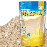 NiToy 1kg Magic Sand für Kinder, Nachfüllpackung für sensorisches Sandkastenspielzeug, ideal für kreatives Indoor-Sandspiel (Originalfarbe)