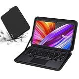 Smatree 16 Zoll Harte Tasche Laptoptasche Kompatibel mit ASUS ProArt Studiobook 16 Zoll/StudioBook 16 OLED/ASUS Vivobook Pro 16X OLED, stoßfest, Schwarz