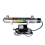 EDEDE Umkehrosmosefilter, 110/220 Edelstahl-UV-Wassersterilisator, UV-Röhrenlampe, direkter Getränkedesinfektionsfilter, Aquarium-Reiniger für die Küche unter der Spüle