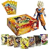 Dragon Ball – Anime-Karten, 180 Dragon Ball-Sammlerkarte, Limitierte Dragon Ball Card, Brettspielkarten, TCG CCG-Sammelkartenspielbox, Geeignet für Dragon Ball-Fans, Teenager und Kartensammler.