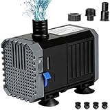 CcacHe Tauchpumpe 900L/h SUNSUN Tauchbrunnenpumpen für Gartenteich Mini Aquarium Aquarium Aquarium Sump Pumpe Wasserfilter Einstellbare Durchflussmenge Boot Bilgepumpe