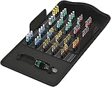 Wera Bit-Sortiment, Bit-Safe 61 BiTorsion 1, 61-teilig, Schwarz, Einheitsgröße, 05057441001