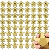 Stress Bälle, 30 Stück Mini-Spaß-Stern-Form, Antistressball für Kinder, Erwachsene, Lächeln Gesicht Bälle, 5CM Schaum Stressabbau Bälle Stressabbau Spielzeug für Kindergeburtstag Mitgebsel (30)