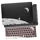 SHINEOFI 1 Satz Schutzhülle Ultradünne Hülle mit Tastaturschutz Kompatibel mit Perfekter Schutz für Notebook mit Präzisen Anschlüssen Stilvollem Design