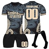 R.Madrid Trikot,R.Madrid Personalisierte Fußball Trikots,Fussball Geschenke Jungen,Personalisierte Geschenke,Customizable Trikot Mit Eigenem Namen Individuelles und Zahl Benutzerdefiniertes,C