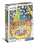 Clementoni Puzzle Mordillo The Show 1000 Stücke, Compact Box - Puzzle für Erwachsene 14-99 Jahre, Geschenk für Mann und Frau, Made in Italy, 39964
