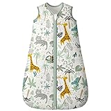 Yoofoss Schlafsack Baby Winter 2.5 Tog - 67cm/0-6 Monate Winterschlafsack Baumwolle Warm Babyschlafsack für Jungen Mädchen Neugeborene