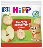 HiPP Bio Apfel Reiswaffeln, 7er Pack (7 x 30g)