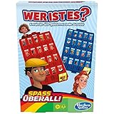 Hasbro Wer ist es Kompakt, Portables Ratespiel für Kinder ab 6 Jahren für 2 Spieler, Kinderspiel für unterwegs, Multi