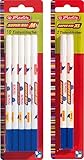 Herlitz Tintenlöscher Superhai, Strichstärke M, 10 Stück + 2 Stück XL Limited Set