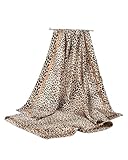 JUKOTA bandana,leopardenmuster，kopftuch damen,Schal,quadratisches satin-kopftuch，Grafikdruck Seidentuch,Elegantes Halstücher,Geschenk für Mutter geeignet für Kopftuch, Taschentuch, Hals, Handgelenk