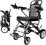 Leicht Rollstuhl Elektrisch Faltbar Elektrorollstuhl Rollstuhl Elektrisch jedemTerrain Elektrische Rollstühle für Wohnung