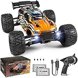 HAIBOXING Ferngesteuertes Auto 4WD RC Auto 1/18 36 km/h All Terrains Offroad Elektro Fahrzeug 2,4 GHz Offroad Monstertruck Buggy mit 2 wiederaufladbaren Batterien für Kinder und Erwachsene