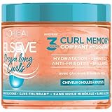 L'Oréal Paris - Feuchtigkeitsspendendes Stylinggel für 3 Tage Curl Memory für lockiges Haar – feuchtigkeitsspendende Locken – Rizinusöl – ohne Silikon – Elseve Dream Long Curls – 400 ml