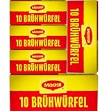 Mit Pufai Grocery, Maggi Brühwürfel für 40 Gramm (10x4 gr) x 5 STÜCK