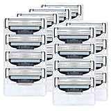 24 Ersatzklingen kompatibel mit Mach3 – Passend für Nassrasierer mit 3-Klingen-System – Hochwertige Rasierklingen für Herren – Blau – Ideal als Geschenk