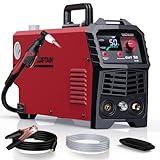 ARCCAPTAIN Plasmaschneider: [Große LED-Anzeige] 50 Ampere Plasmaschneider mit IGBT Max. Schneiden 20 mm mit Postflow und 2T/4T