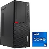 Lenovo - Schneller PC mit Intel Core i7 6700 - Desktop Computer + Silent Rechner für Büro & Home Office mit 4 GHZ - 32 GB - 1000 GB SSD - USB3.0 - WLAN - inkl Windows 11 Pro und Office 2010-7715