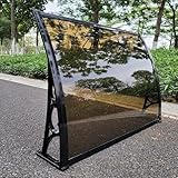 Außentürmarkise, Aluminium-Markise für den Eingangsbereich, wasserdicht, Terrassenüberdachung, Terrassen-Schutz, Außentürabdeckung, stilvolles Eingangsmarkise, langlebiges Aluminium-Design