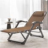 Verstellbarer Klappstuhl mit Kissen und Armlehnen für Zuhause und draußen, ultimativer Entspannungskomfort und tragbare Sitzlösung