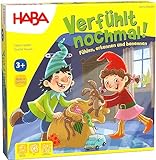 HABA 304508 – Verfühlt nochmal!, Fühlspiel für Kinder ab 3 Jahren, Lernspiel mit Holzteilen schult spielerisch die Feinmotorik, Neuauflage des Lernspiel-Klassikers