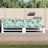 ShGaxin Palettensofa-Auflagen 5 STK Palettenkissen, Sitzkissen Outdoor, Palettensofa Polster, Palettenmöbel Balkon, Sitzkissen Gartenmöbel, Paletten Sitzkissen, Blattmuster