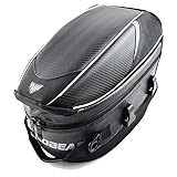 Hecktasche Motorrad für Yamaha Mt 09 MT-09 MT09 SP, wasserdichte Motorrad Hecktasche große Kapazität Erweiterbare Satteltasche Gepäckträgertasche Seite Pannier Schwanz Tasche,B