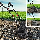 BRAST Motorhacke Gartenfräse Elektro | 1200-1500 Watt | 36-45cm Arbeitsbreite | 3 Modelle | Schutzblech Antiblockierkupplung & Sicherheitsschalter | für kleine bis große Grundstücke | BRE-AF 1050