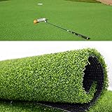 Golf-Trainingsmatte für den Hinterhof, Kunstrasen, Rasen, 3 m x 150 m, für drinnen und draußen, synthetischer Kunstrasen für Baseball, Fußball, Fitnessstudio, Sport (1,5 m x 1,8 m)