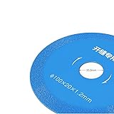 Offene Naht Spezialschneidklinge Fliesenzement-Nähte Reinigungsmaschine Winkelschleifer Ultradünnes Diamant-Nahtreinigungswerkzeug Sägeblätter Für Heimwerker-Anfänger(Open seam 40x6x1.0)