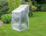Happy People Schutzhülle für verstellbaren Gartenstuhl circa 65 x 65 x 120/80cm, 79277, Tranparent