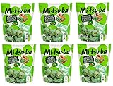 6 Tüten Mitsuba Wasabi Peanut Crunch a 125 g + Space Keks gratis a 45 g von Onlineshop Bormann